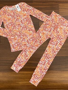 ⚡️2 for $25⚡️Old Navy Girls' Floral Pajama Set